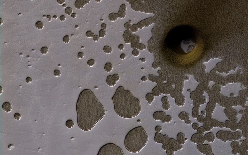 Mars hole.