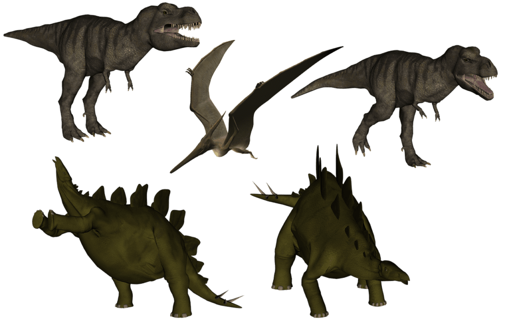 Various dinosaurs