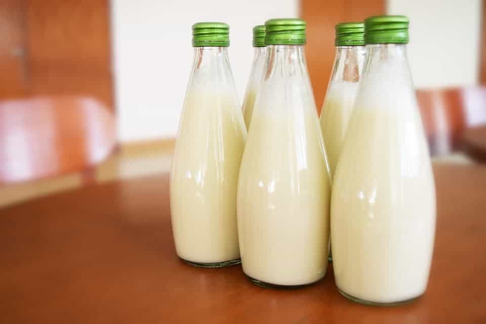 Milk Bottles.
