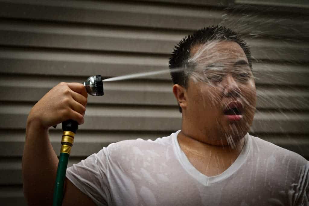 Water hose.