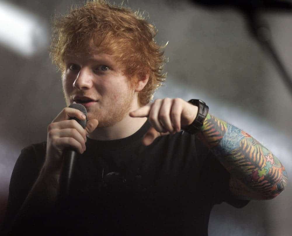 Ed Sheeran is one of the world's most famous redheads. Image credits: Eva Rinaldi.