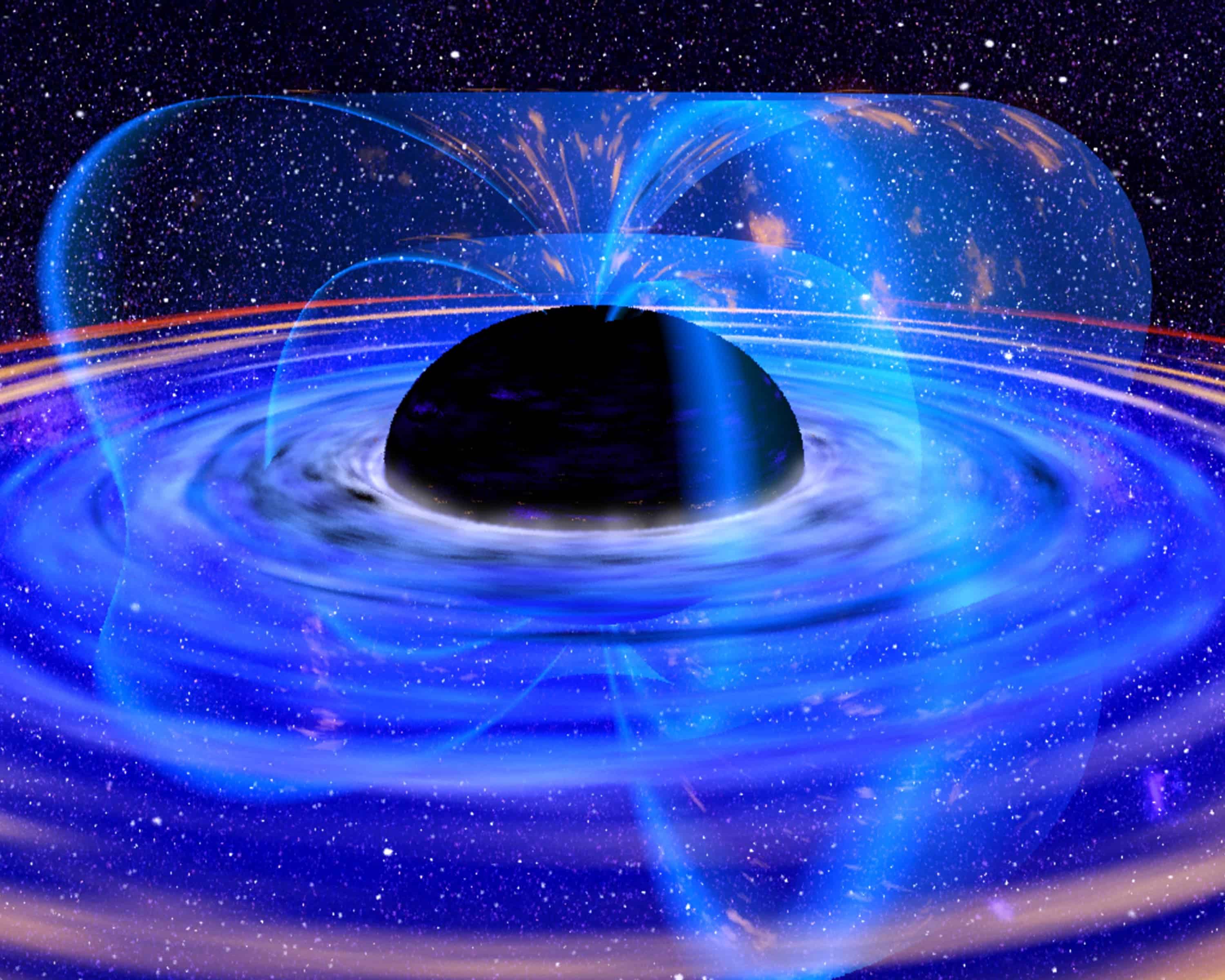 Artistic representation of a black hole. Image credits: NASA / ESA.