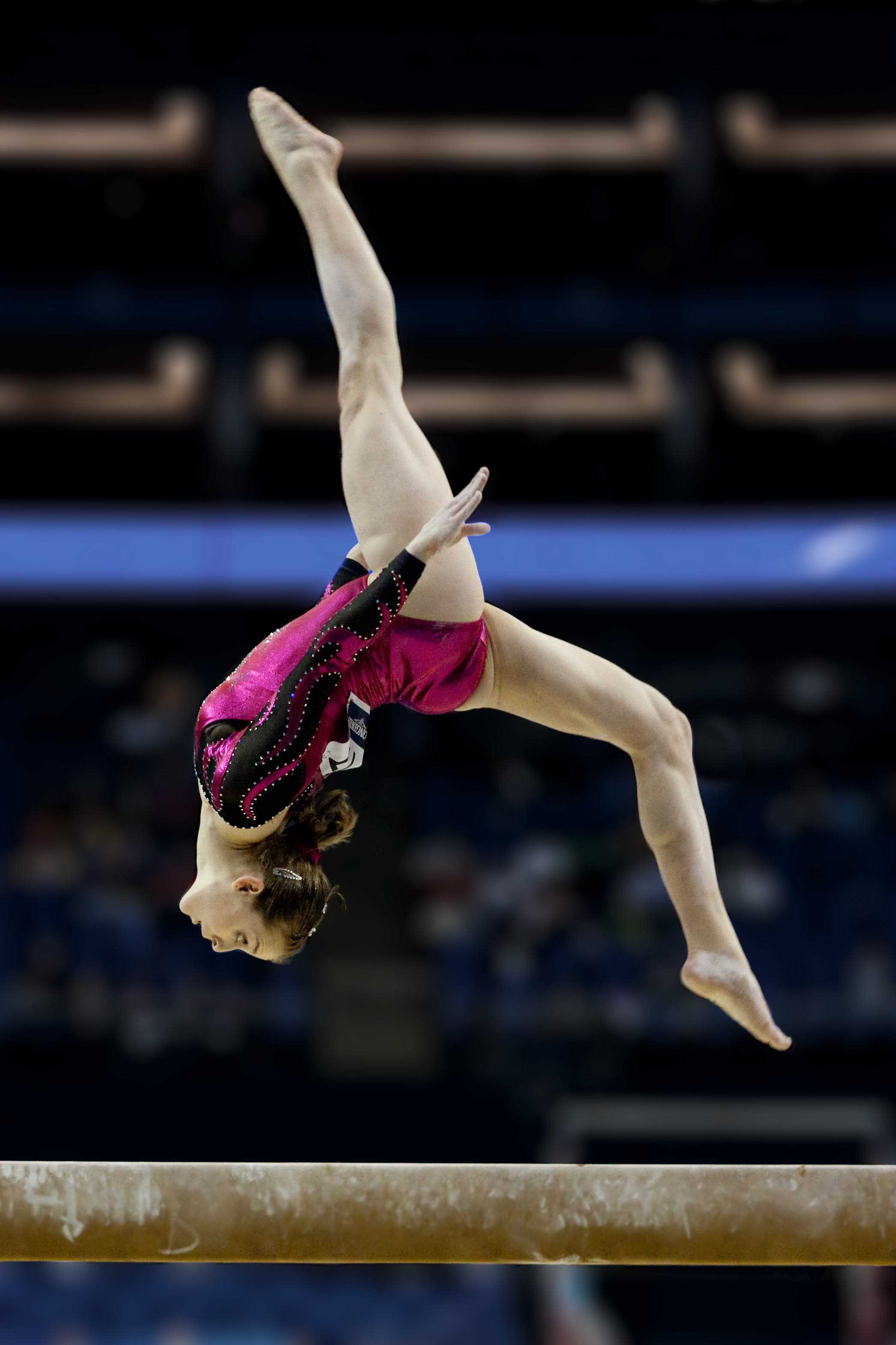 Australian artistic gymnast, Lauren Mitchell. Image credits: Steven Rasmussen.