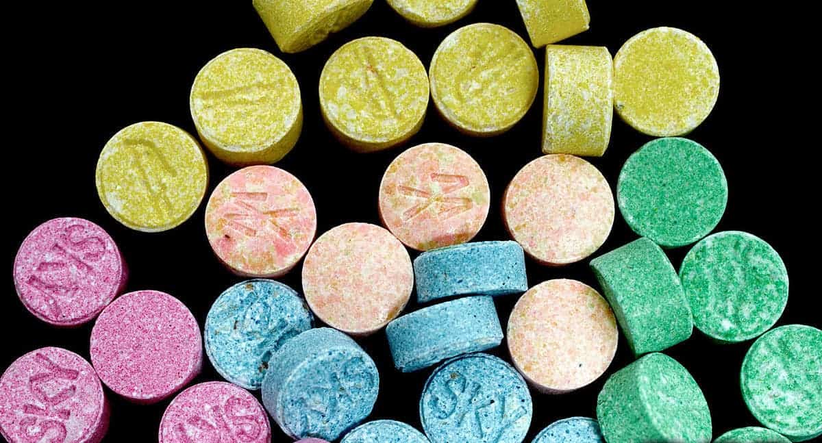 Ecstasy pills
Via Wikipedia