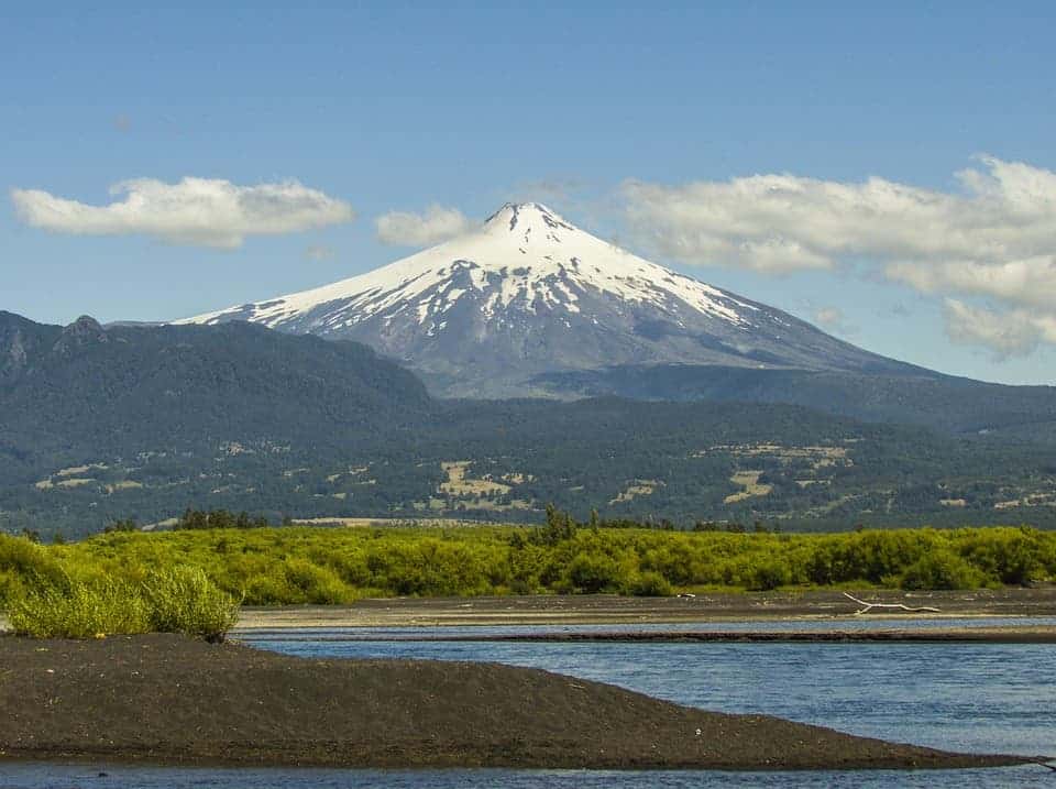 Villarrica is one of Chile's most active volcanoes.