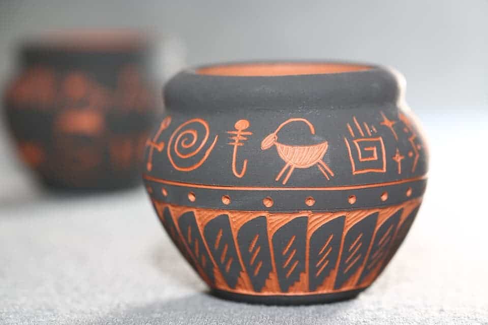 Navajo pottery.