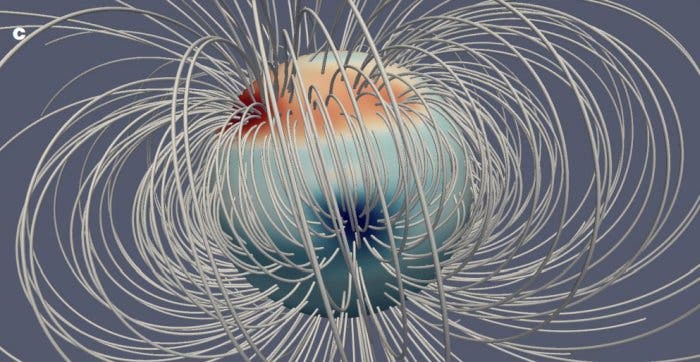 Jupiter magnetic field.