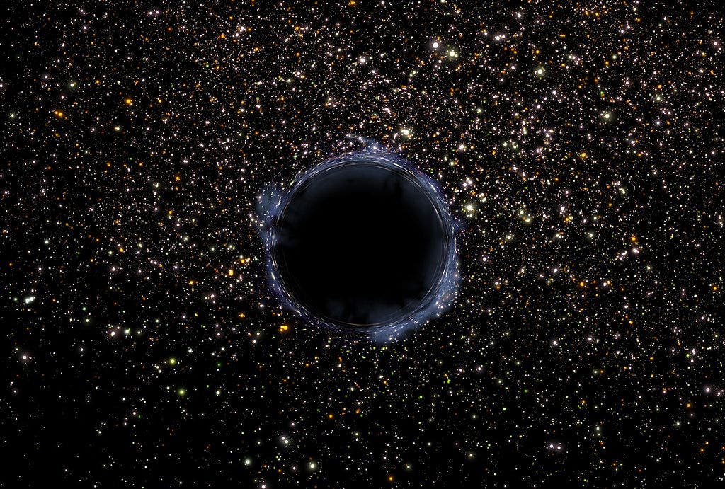 The likely culprit: black holes. Image credits: NASA / JPL.