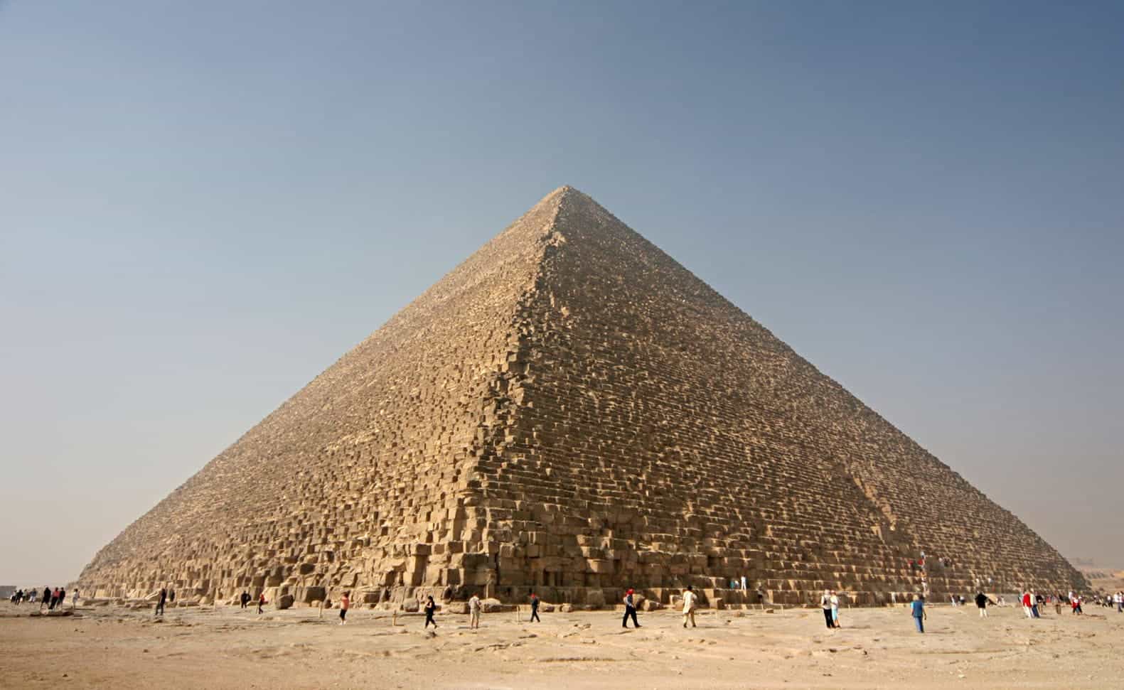 Great Pyramid of Giza. Credit: Wikimedia Commons.