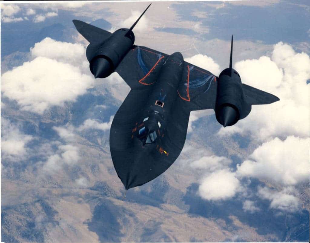 SR-71 "Blackbird" testing