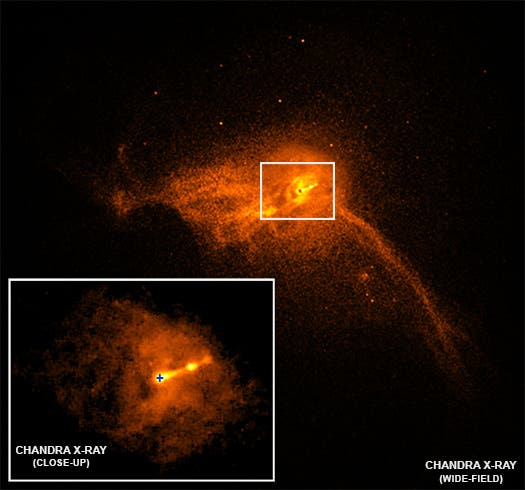 Image credits: Chandra X-ray Observatory.