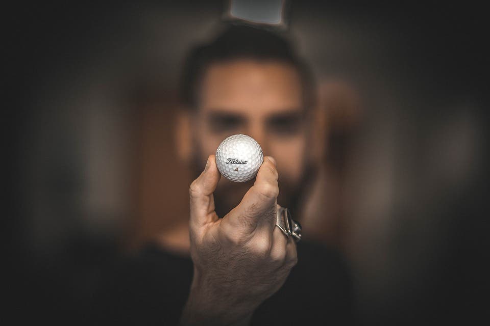 Golf ball.