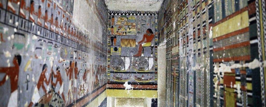 Tomb painting.
