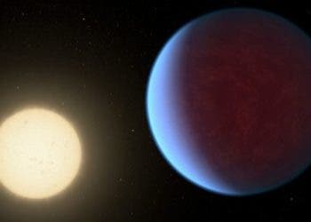 Artist’s impression of a super-Earth with a dense atmosphere, which is what scientists now believe K2-18b is. Credit: NASA/JPL.