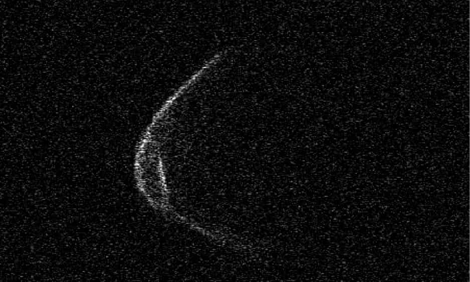 (52768) 1998 OR2 passed within 3.9 miles of Earth last month. A near miss, but it no-means the only NEO out there. @AreciboRadar/Twitter/PA 