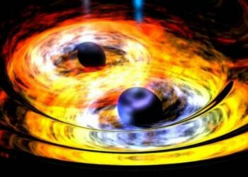 Do Black Holes Merge? (NASA/Public Domain)