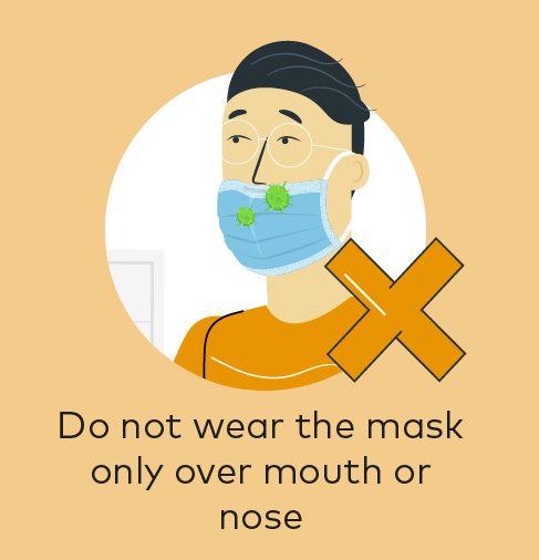 If you're not wearing your face mask on your nose, you're doing it all ...