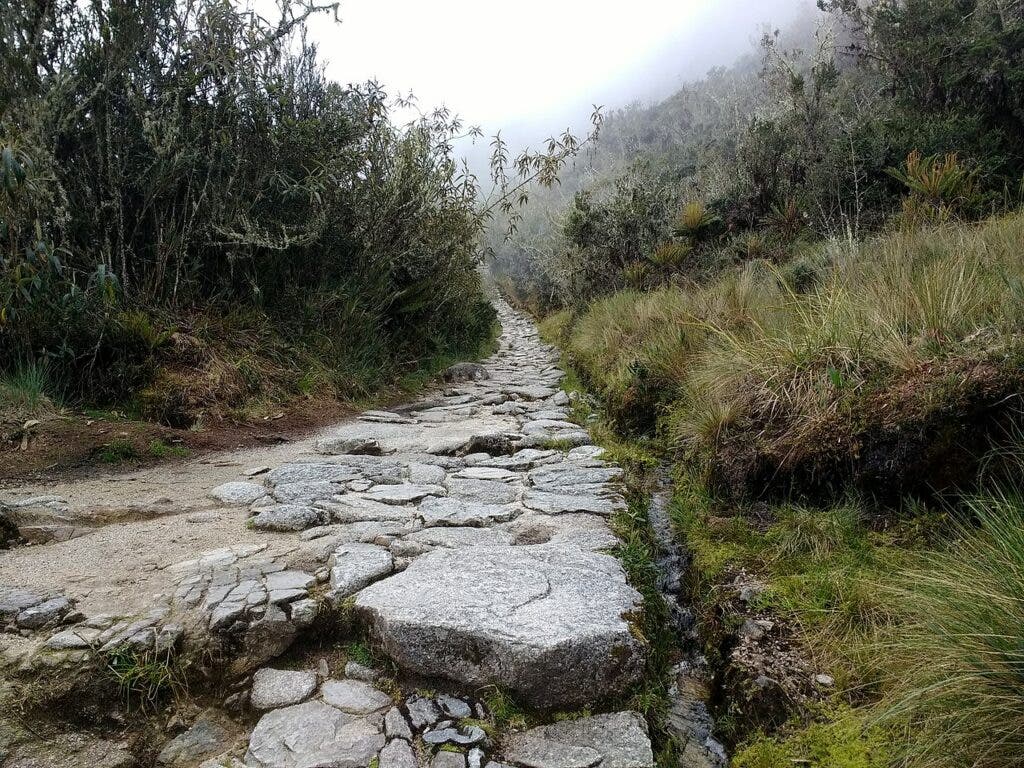 Inca road.