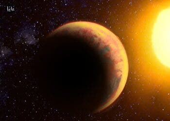 Artist’s impression of exoplanet KELT-11 b. Impression by Léa Changeat., Author provided