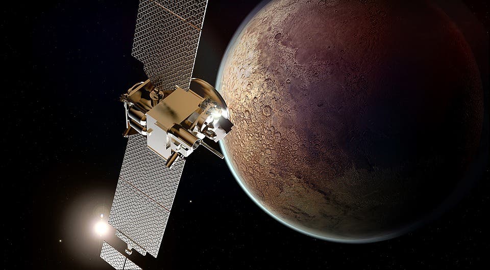 New AI improves orbit entry for Mars satellites - ZME Science