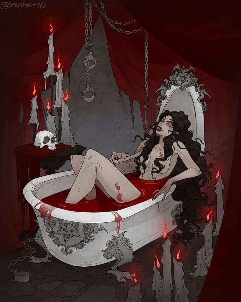 Illustration of Countess Bathory