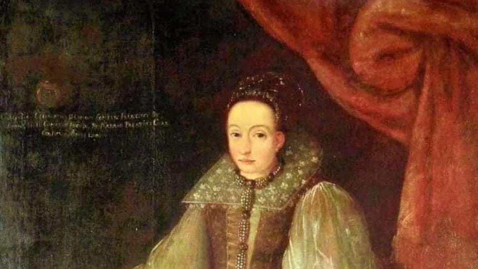 Portrait of Elizabeth Bathory. 