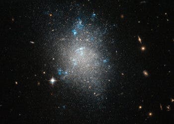 The  constellation of Ursa Major (The Great Bear) homw to the dwarf galaxy NGC 5477.