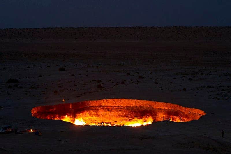 Gates of Hell in Turkmenistan