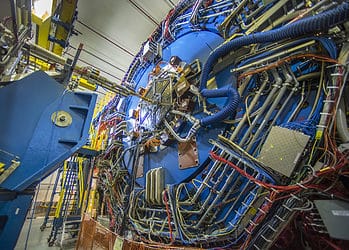 The Solenoidal Tracker at RHIC (STAR) is a detector which specializes in tracking the thousands of particles produced by each ion collision at RHIC. Weighing 1,200 tons and as large as a house, STAR is a massive detector. It is used to search for signatures of the form of matter that RHIC was designed to create: the quark-gluon plasma. It is also used to investigate the behavior of matter at high energy densities by making measurements over a large area.