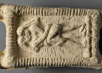 Mesopotamian clay tables show evidence of kissing. Image credits: University of Copenhagen.