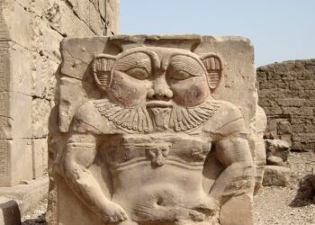 Bes was a widely worshipped deity in ancient Egypt. Image credits: Wikipedia Commons.