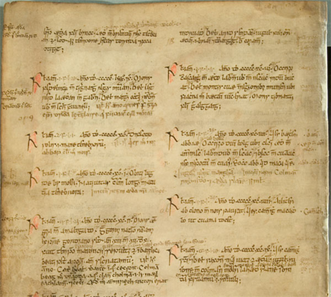 medieval document