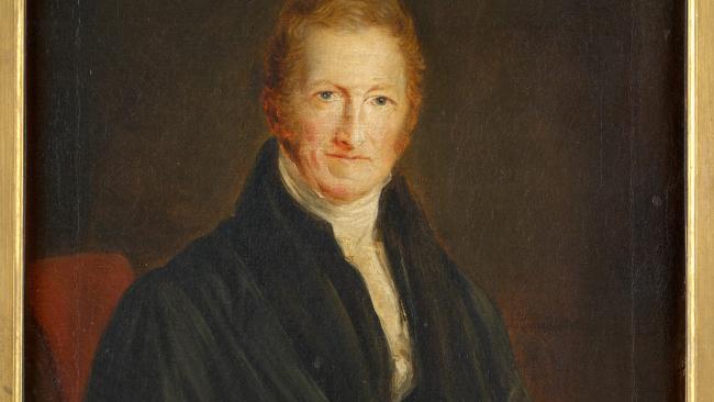 Portrait of Thomas Malthus