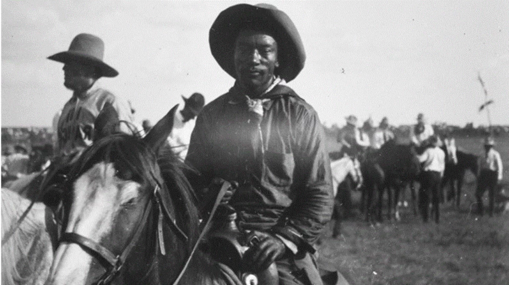 Bill Pickett was a legendary African American cowboy and rodeo performer who is credited with inventing the technique of "bulldogging," a method of wrestling steers to the ground that is a precursor to the modern rodeo event of steer wrestling.