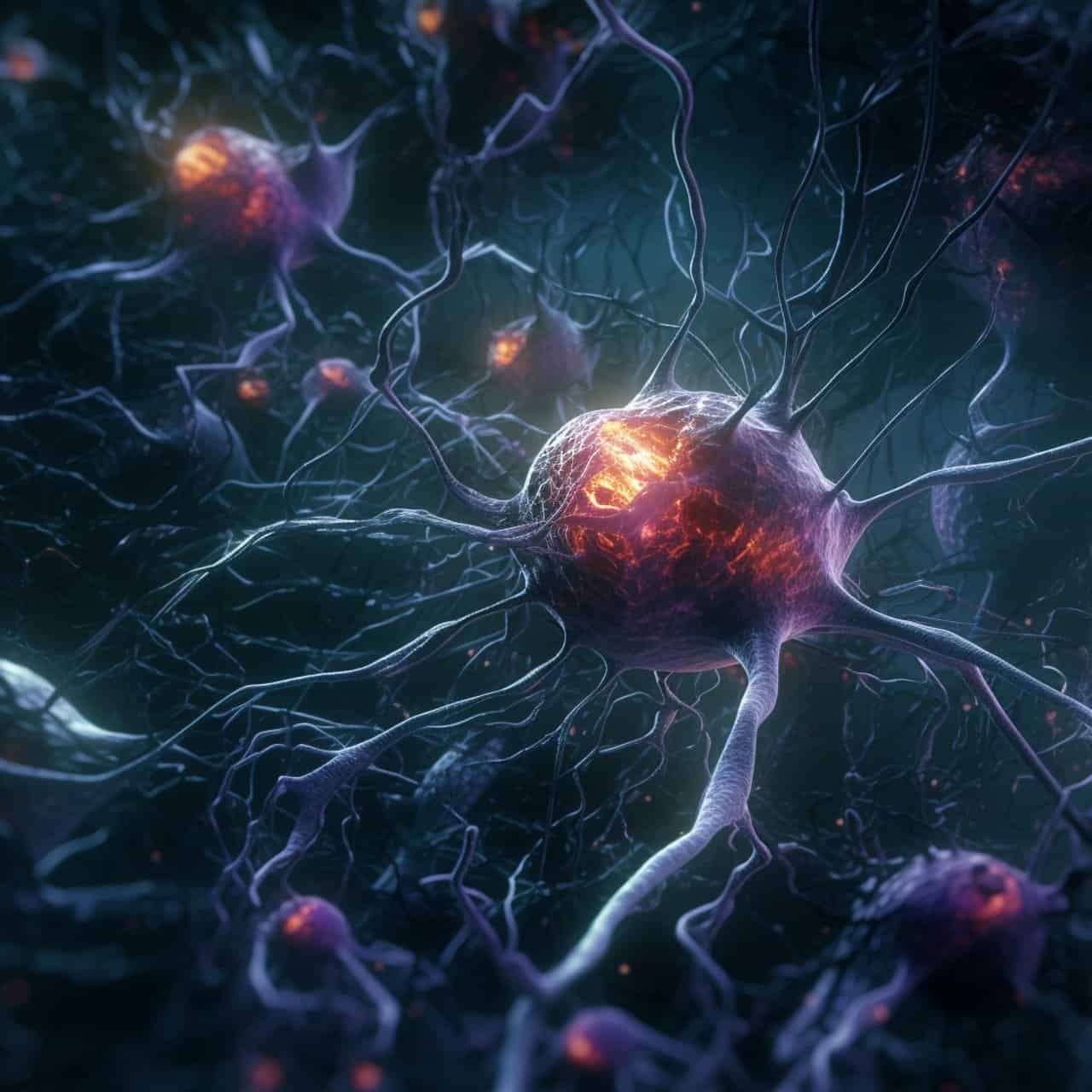 illustration of neurons