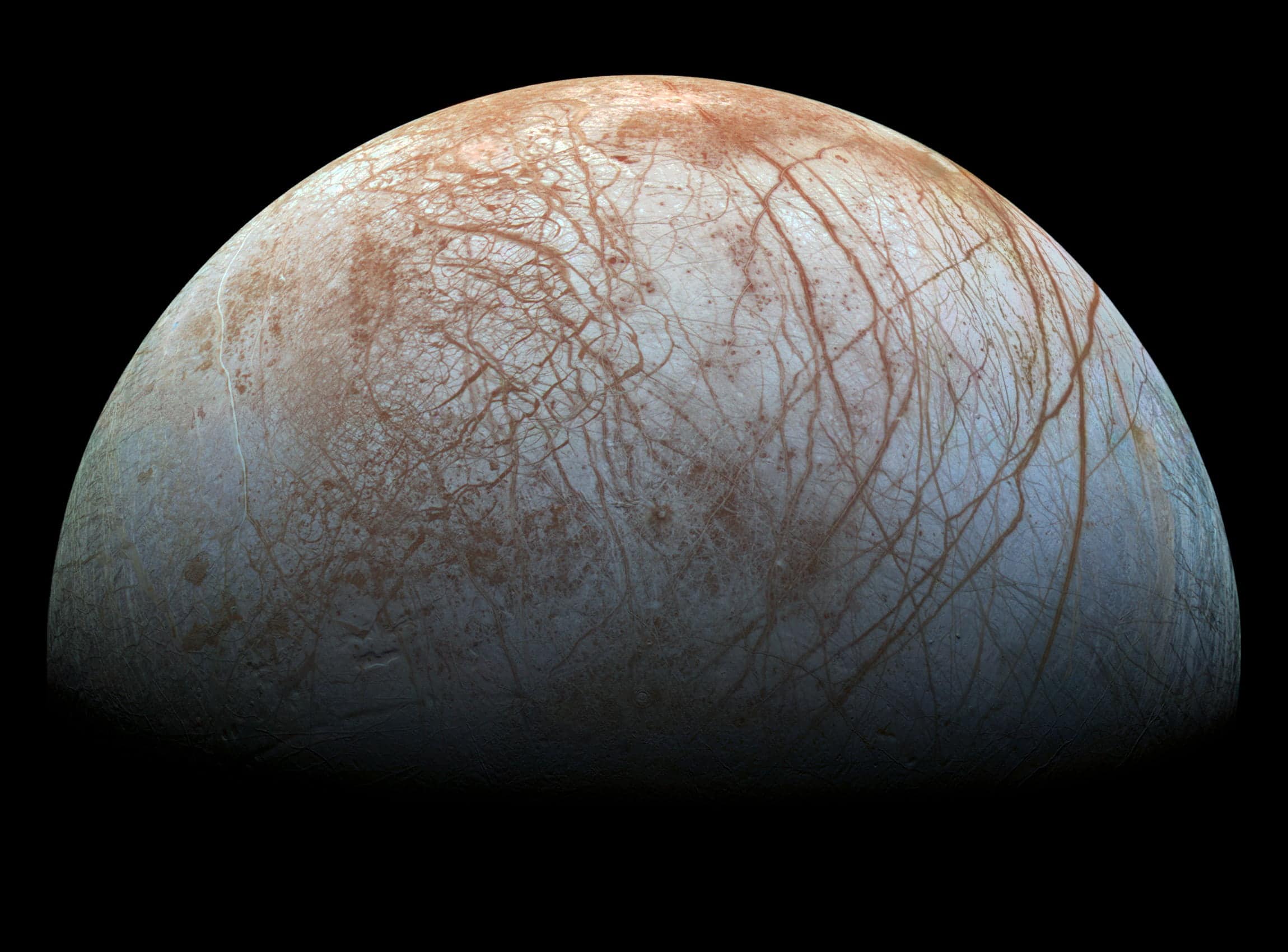 Picture of Jupiter moon Europa