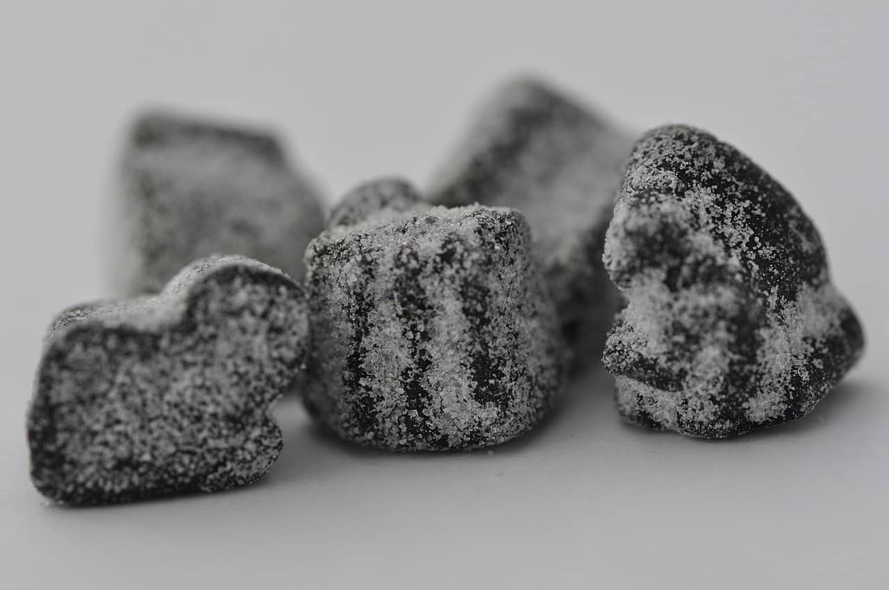 Picture of salty licorice