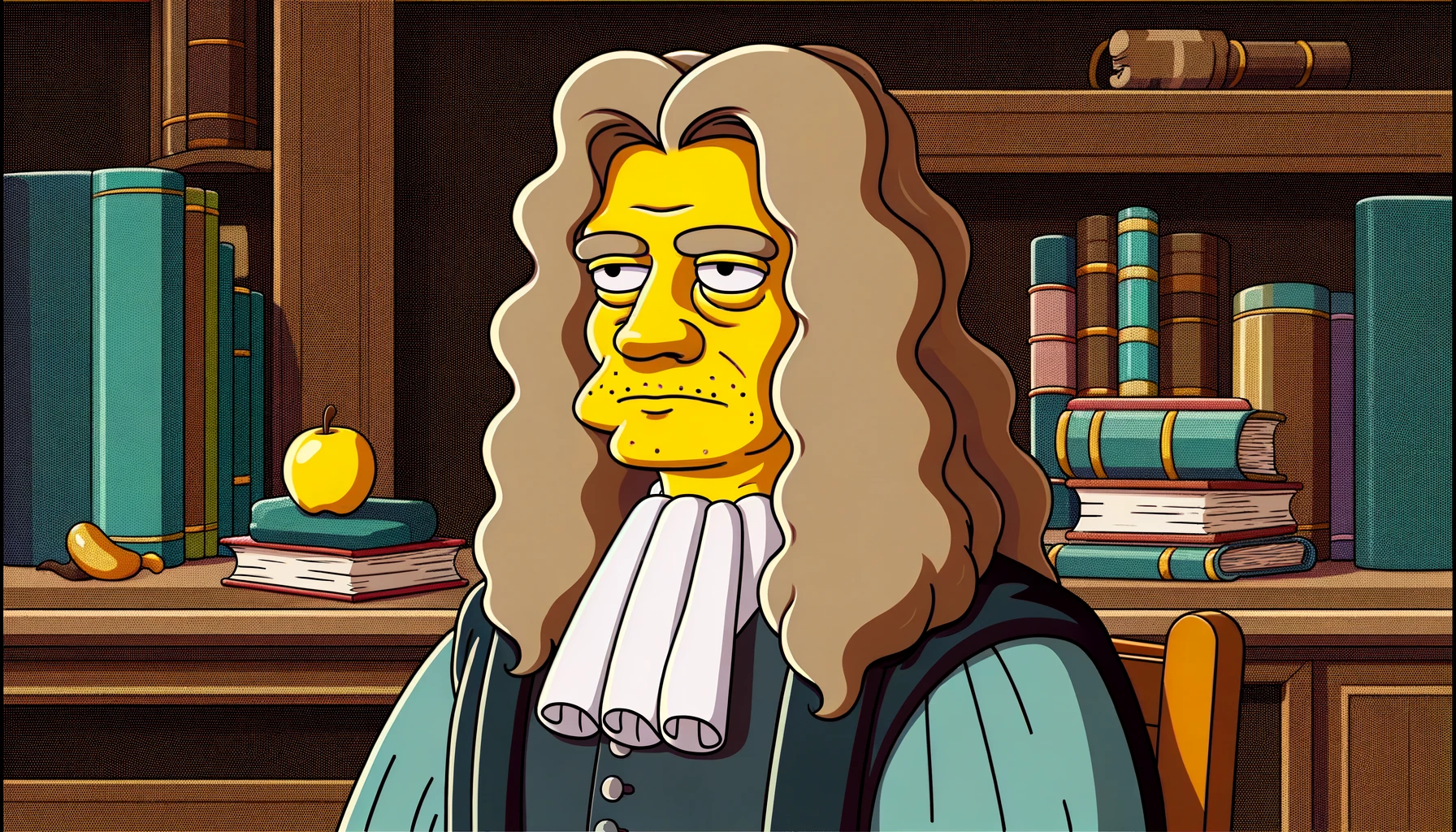 Isaac Newton Simpsons