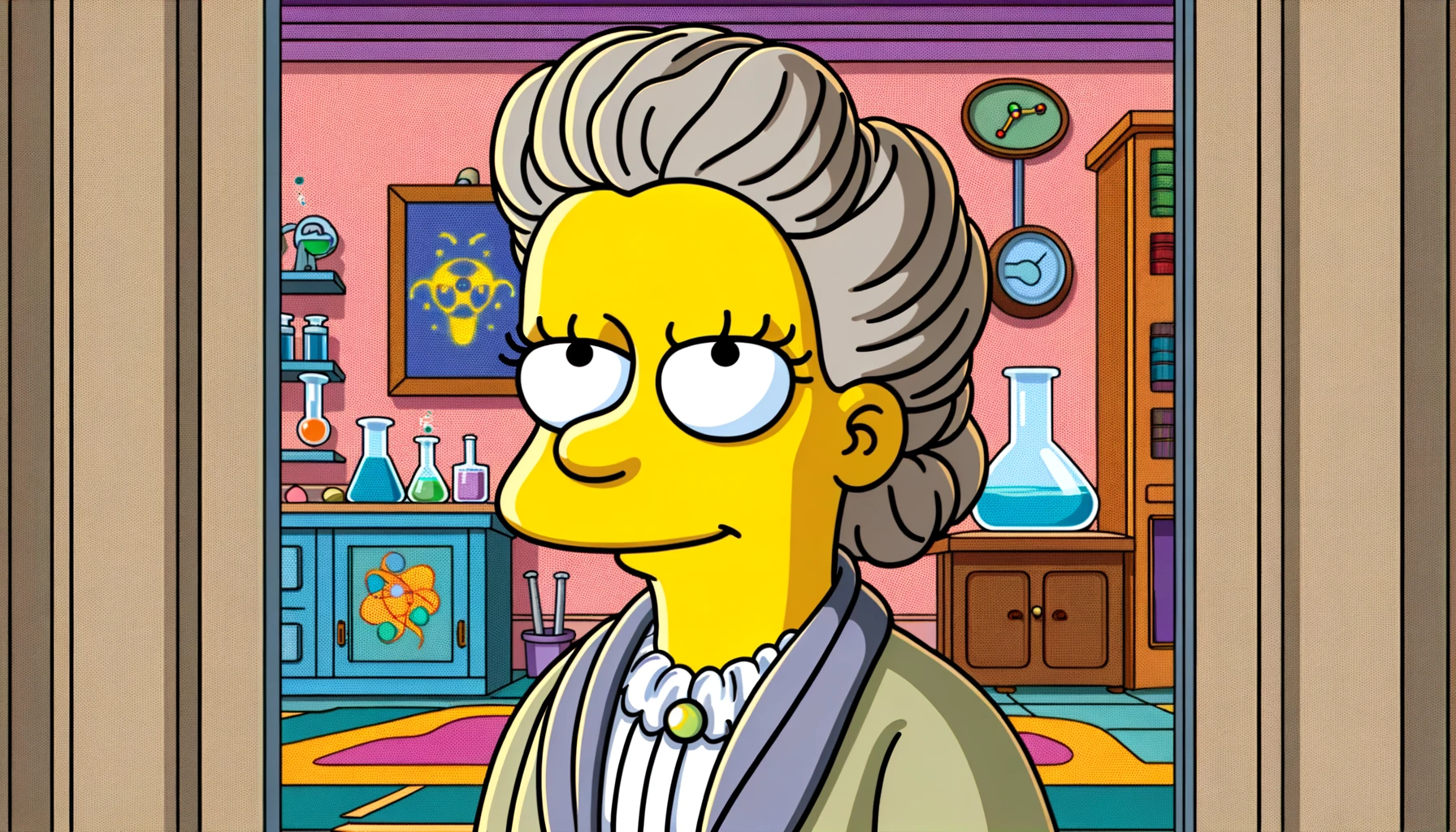 Marie Curie Simpsons