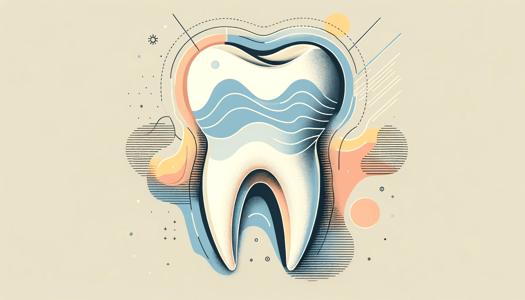 illustration of tooth regeneration