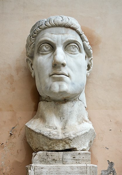 Statue of Constantine the Great. Credit: Wikimedia Commons. 