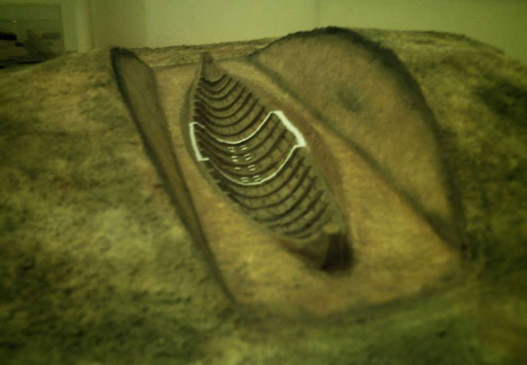 Viking burial mound