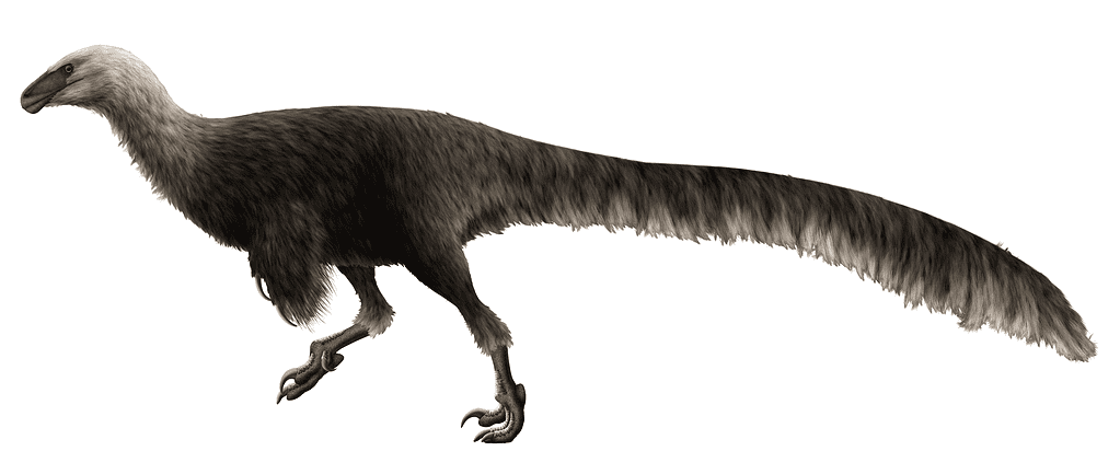 Artist's recreation of Ornitholestes. Credit: PaleoNeolitic/Wikimedia Commons