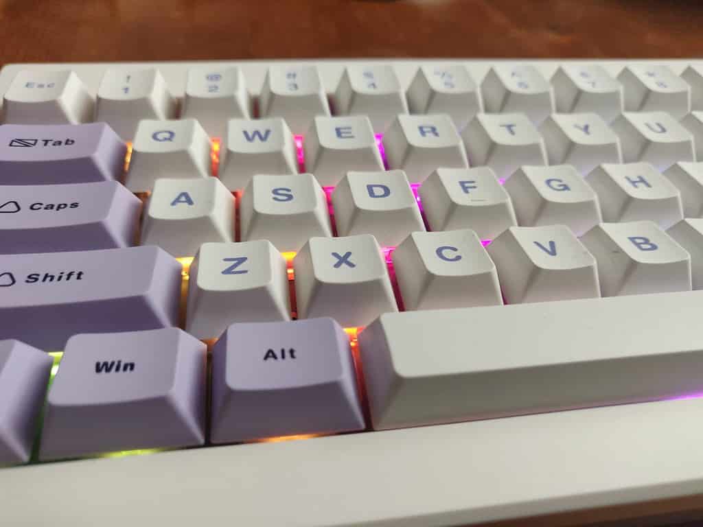 epomaker keyboard closeup