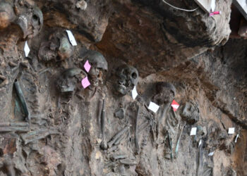Skeletons found buried in Nuremberg.